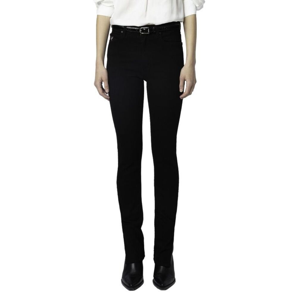 Zadig & Voltaire Womens  The Jett Bugs 2023 Skinny Full Jeans